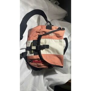 Timbuk2 Small Orange White Colorblock Messenger Bag